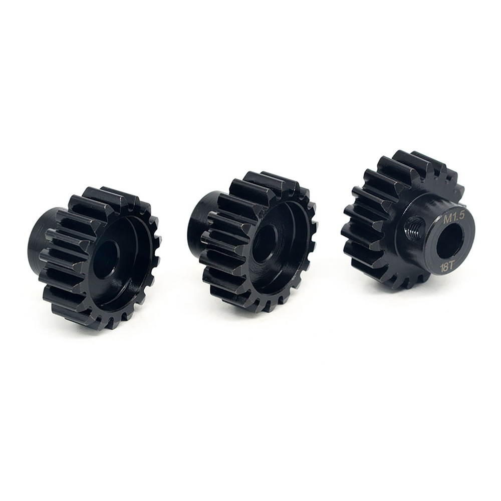 3PCS SURPASS HOBBY Chromium Pinion Motor Gear M1.5 8mm 11T 12T 13T 14T 15T 16T 17T 18T 19T 20T for 1/6th 1/5th RC Car