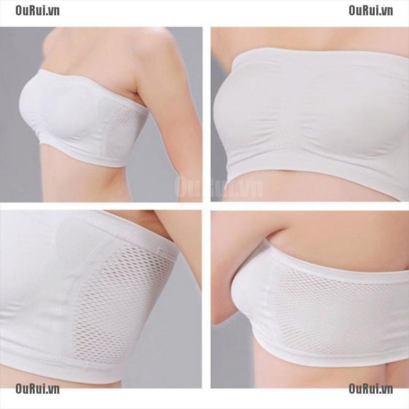 Áo ngực dạng ống không dây co giãn vô hình thoáng khí dành cho nữ FCC AS