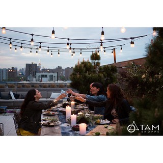 [LOẠI 1 - CHUYÊN DỤNG NGOÀI TRỜI] Dây đui đèn kín nước trang trí ngoài trời E27