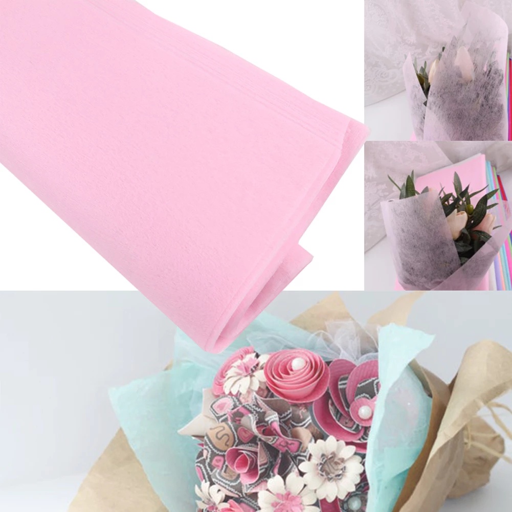 35 Tờ giấy bọc trang trí bó hoa/ chai rượu/ hộp quà làm đồ thủ công DIY