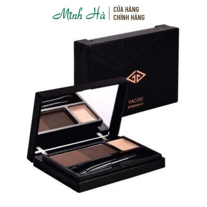 Bộ kit vẽ mày Vacosi Powder + Concealer Eyebrow Kit VM08