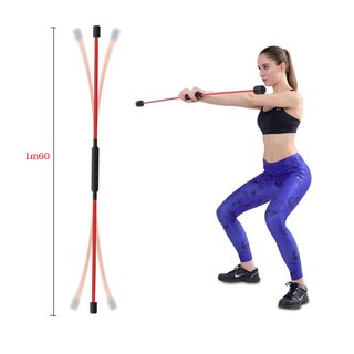 Dụng cụ tập gym Fitness tập thể dục thanh rung FLEX BAR đàn hồi đa năng săn chắc cơ tại nhà siêu bền Dồ gia dụng Store