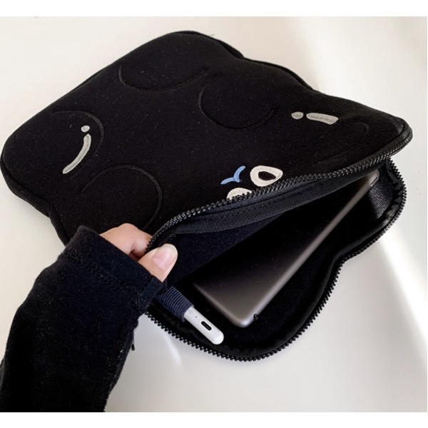 Túi Đựng laptop Họa Tiết Gấu Dễ Thương 13 10 11 inch