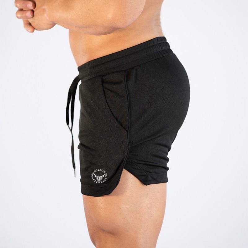 Quần Short Thể Thao Ba Tấc Thoáng Khí Mau Khô Thời Trang Cho Nam