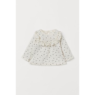 Áo cánh tiên trắng nơ HM H&M_hàng chính hãng authentic