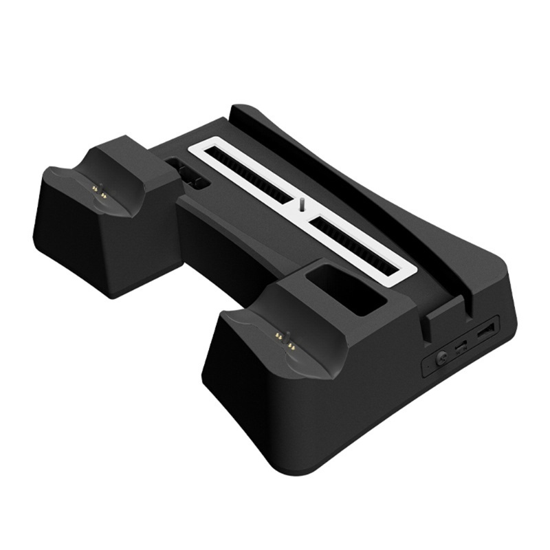 Giá Đỡ + Quạt Làm Mát Và Đế Sạc Đa Năng Cho Tay Cầm Chơi Game PS5 Digital Edition