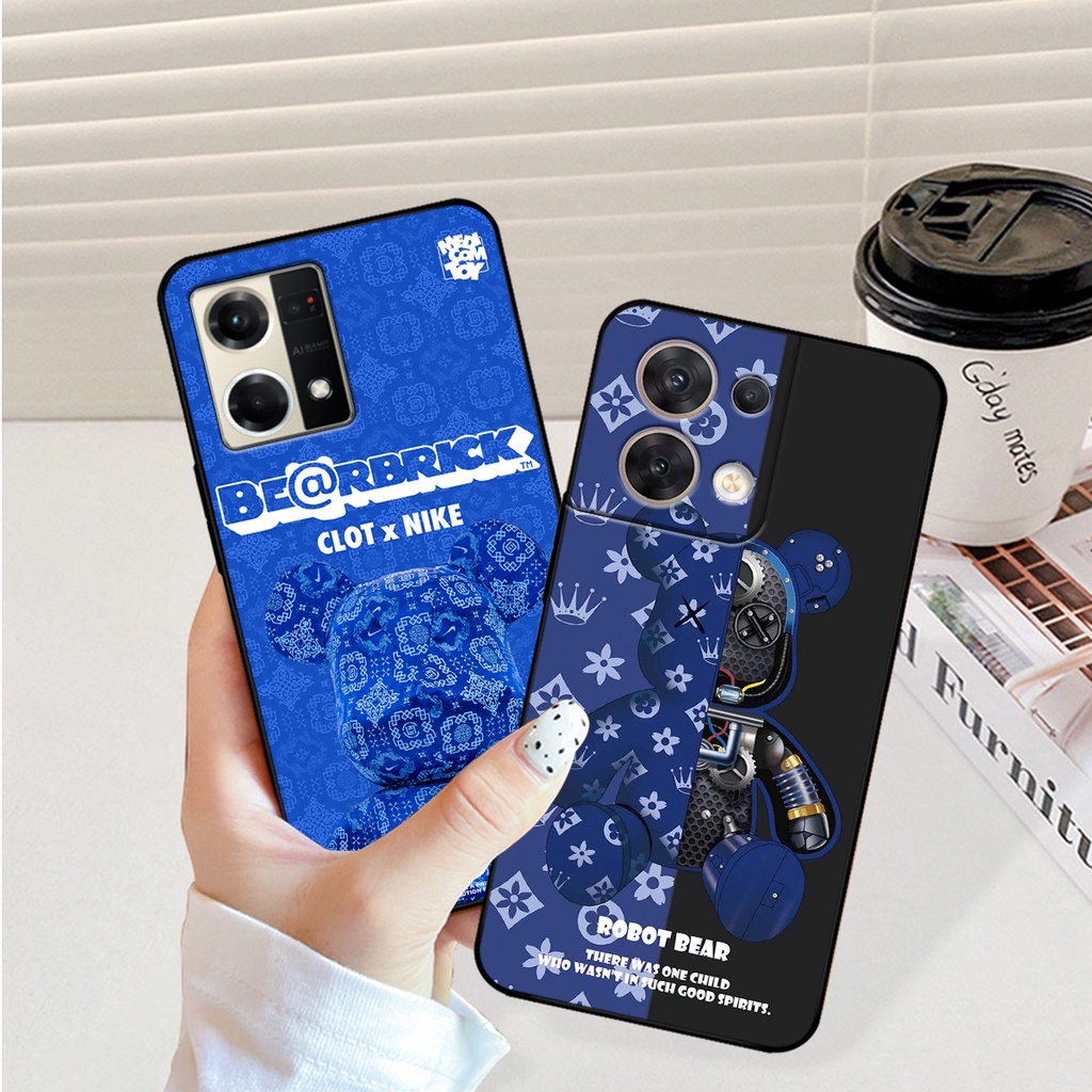 Ốp lưng Oppo Reno 8 4G / Reno 8 5G / Reno 8z 5G in hình bearbrick thời trang cao cấp.