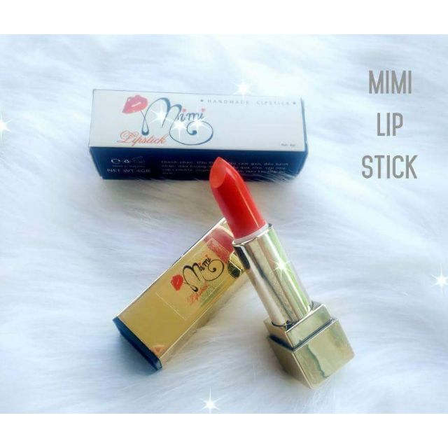Mã giảm giá 30K GHN431TUYEN Son hand made ( Son sáp MiMi lipstick) - HSD 12 tháng