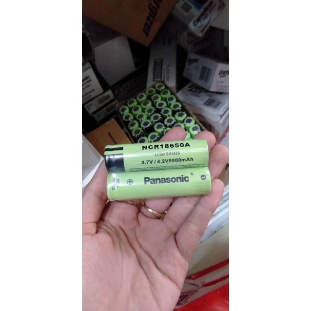 Pin sạc Li-Ion Panasonic NCR18650A 6800mAh 3.7V - SH1933 Không dây có núm
