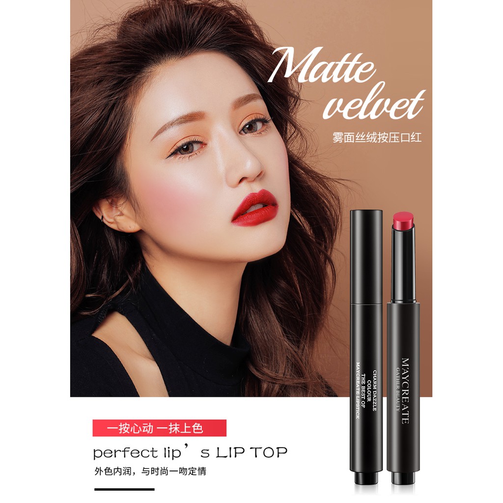 Son bấm MayCreate 15 màu | BigBuy360 - bigbuy360.vn