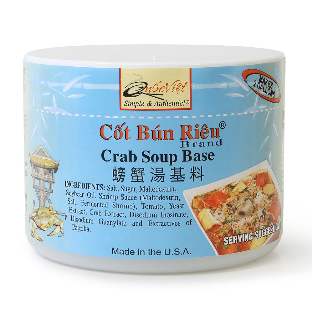 Cốt Bún Riêu Quốc Việt - Nhập khẩu USA - Crab Soup Base (300g)