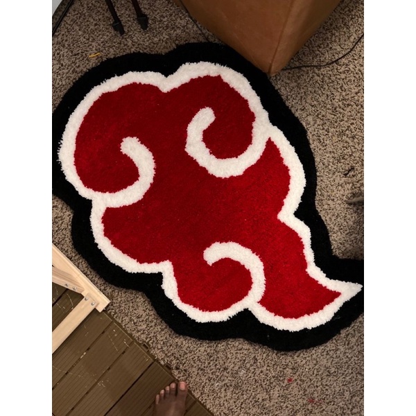 Thảm Trang Trí Handmade Akatsuki cloud -Akatsuki Cloud Rug
