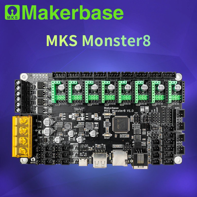 Board MKS ( 8bit vs 32bit ) Gen L,SGen,Monster8 cho máy in 3D