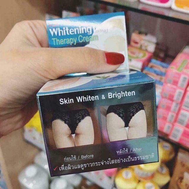 Kem làm trắʼng vùng kín mông và châŋ Isme Whitening LEG Therapy Cream