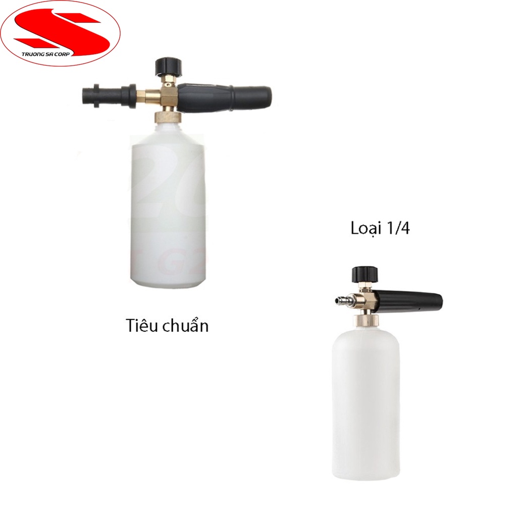 Bình phun bọt tuyết , tạo bọt cho máy rửa xe gia đình BPBT_1L