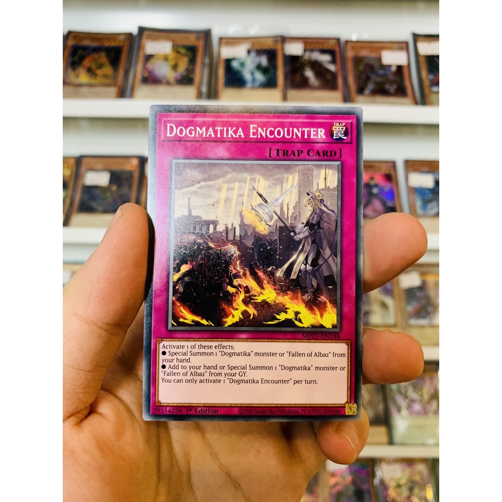 Thẻ Bài Lẻ YugiOh! Mã MP21-EN148 - Dogmatika Encounter - Common - 1st Edition