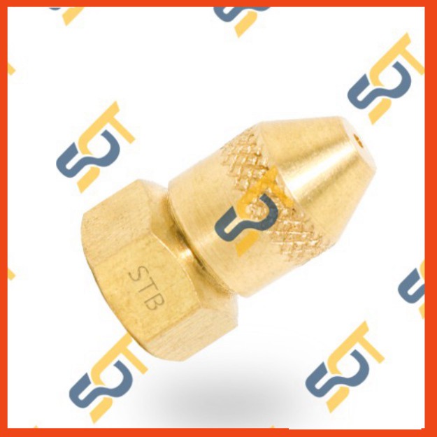 Vòi phun sương bằng đồng, điều chỉnh được lượng nước, ren ngoài 21mm - Béc cá sấu