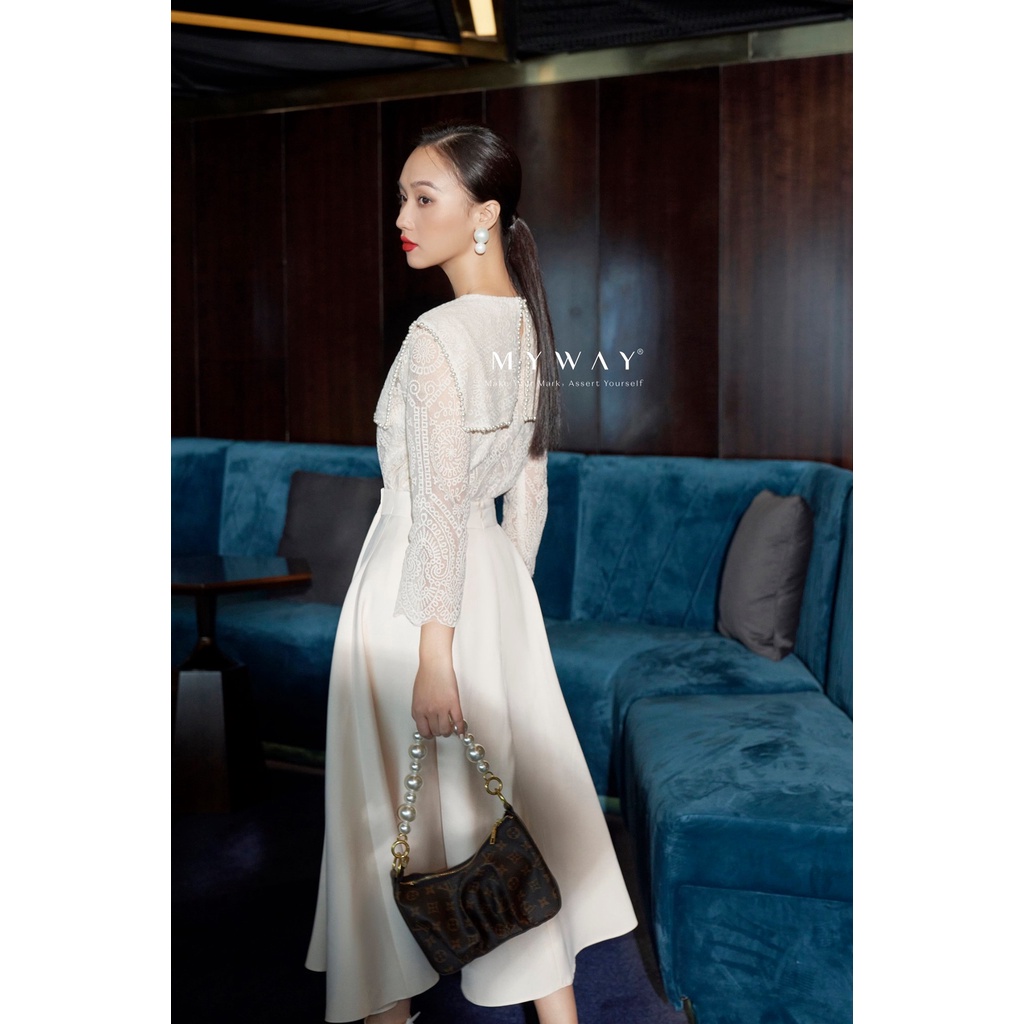 Chân Váy Nữ MY WAY Dáng Xòe Hai Lớp Sang Trọng MCX608