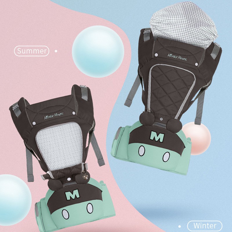 Đai địu bé Disney thiết kế thoải mái tiện dụng cho bé 0-36 tháng