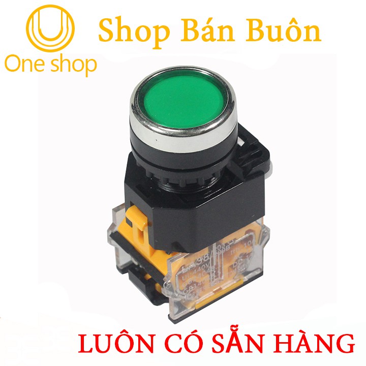 Nút Nhấn LA38-11/209 Nhả Không Đèn 10A NO/NC