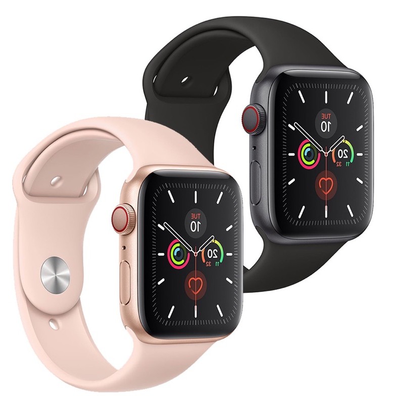Dây cao su Apple Watch Sport Band series 1 2 3 4 5 6 size 38/40mm 42/44mm bảng màu thông dụng