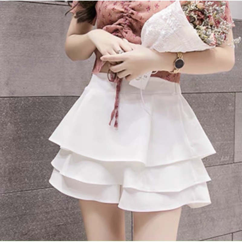 Chân váy BA TẦNG có quần trong hình thật | BigBuy360 - bigbuy360.vn