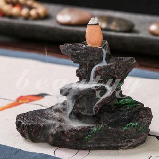 Mô hình núi đá bằng nhựa tạo khói trang trí phòng