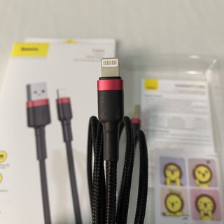 [GIÁ SỐC] Cáp sạc IPHONE, truyền dữ liệu tốc độ cao Baseus Cafule Lightning ( 2.4A, Sạc nhanh, Siêu bền)