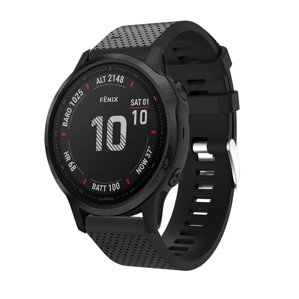 Dây đeo silicone thay thế cho đồng hồ Garmin Fenix 6S / Fenix 5S / 5S Plus 20mm