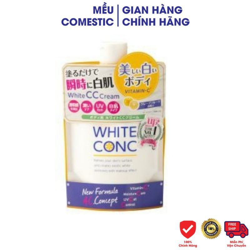 Sữa Dưỡng Thể White Conc Vitamin C túi 200g Nhật Bản