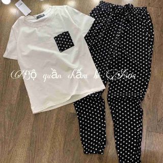 Bộ áo cotton quần alibaba