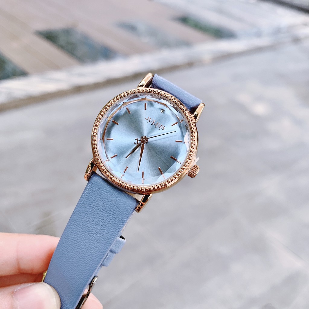 Julius Official | Đồng hồ nữ JULIUS JA1012 dây da  30 | BigBuy360 - bigbuy360.vn