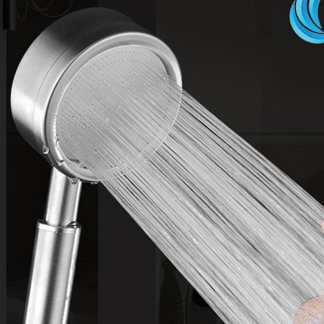 Bộ sen Tắm nhôm tăng áp, dây sen 1.5m inox, cài nhựa xi, Đồng thau bóng lựa chọn sản phẩm trong bài