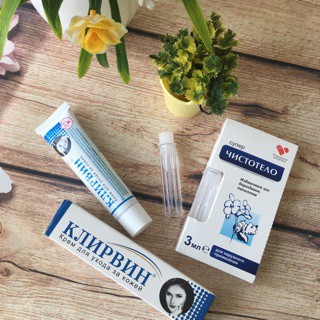 Combo Gel Tẩy Nốt Ruồi, Tàn Nhang và Kem  Sẹo Mờ Thâm Chính Hãng Nga
