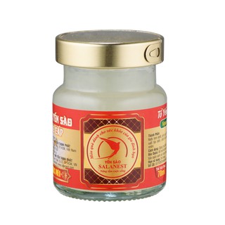 Nước Yến Sào Salanest Chưng đường phèn cao cấp 20% yến tươi - Set 12 Hủ