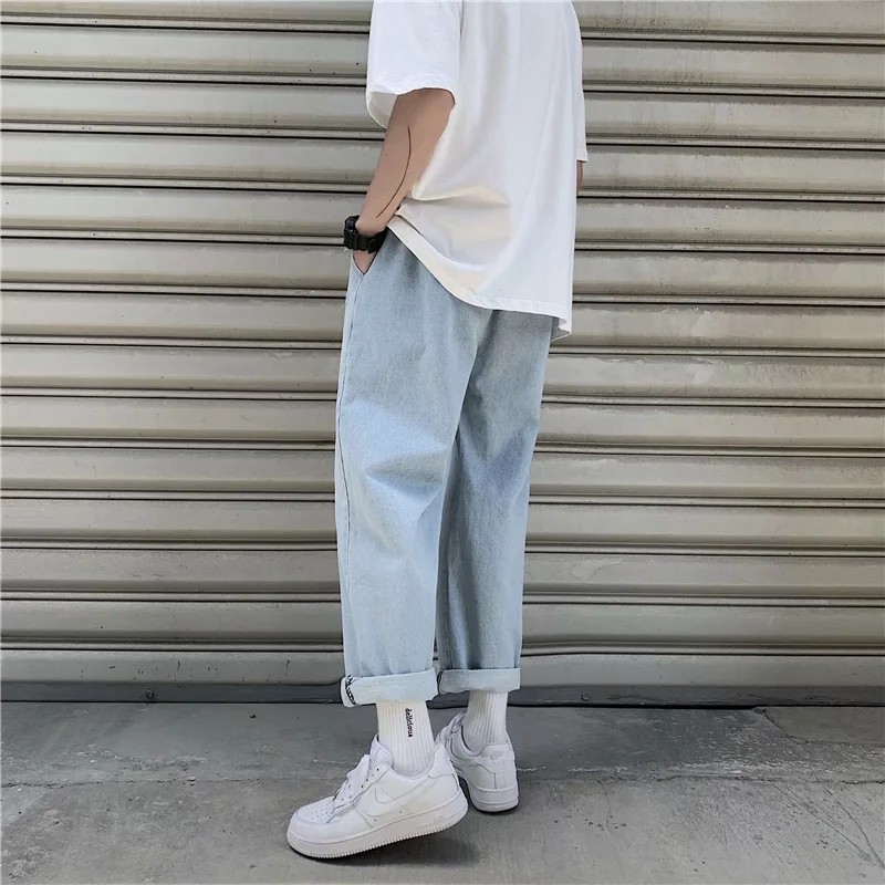 Quần jeans dài thiết kế thời trang cho nam size s-3xl | BigBuy360 - bigbuy360.vn