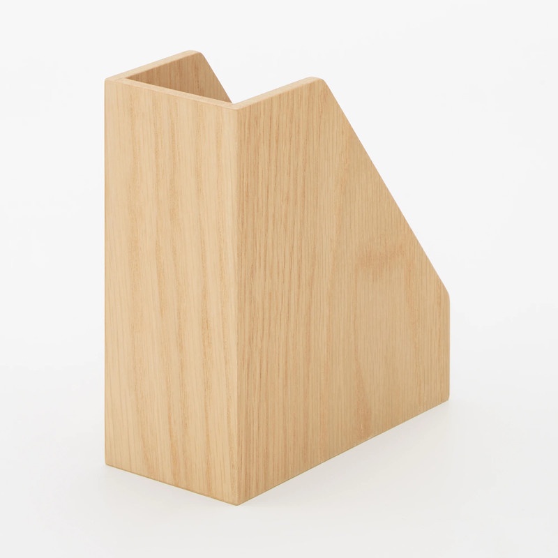 Muji Kệ Gỗ Đựng Thư, Giấy