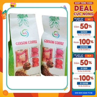 COMBO "SỐCin CÀ PHÊ THẢI ĐỘC ĐẠI TRÀNG PHƯƠNG PHÁP GERSON (3 túi cà phê + 6 túi truyền +20 dây nối )