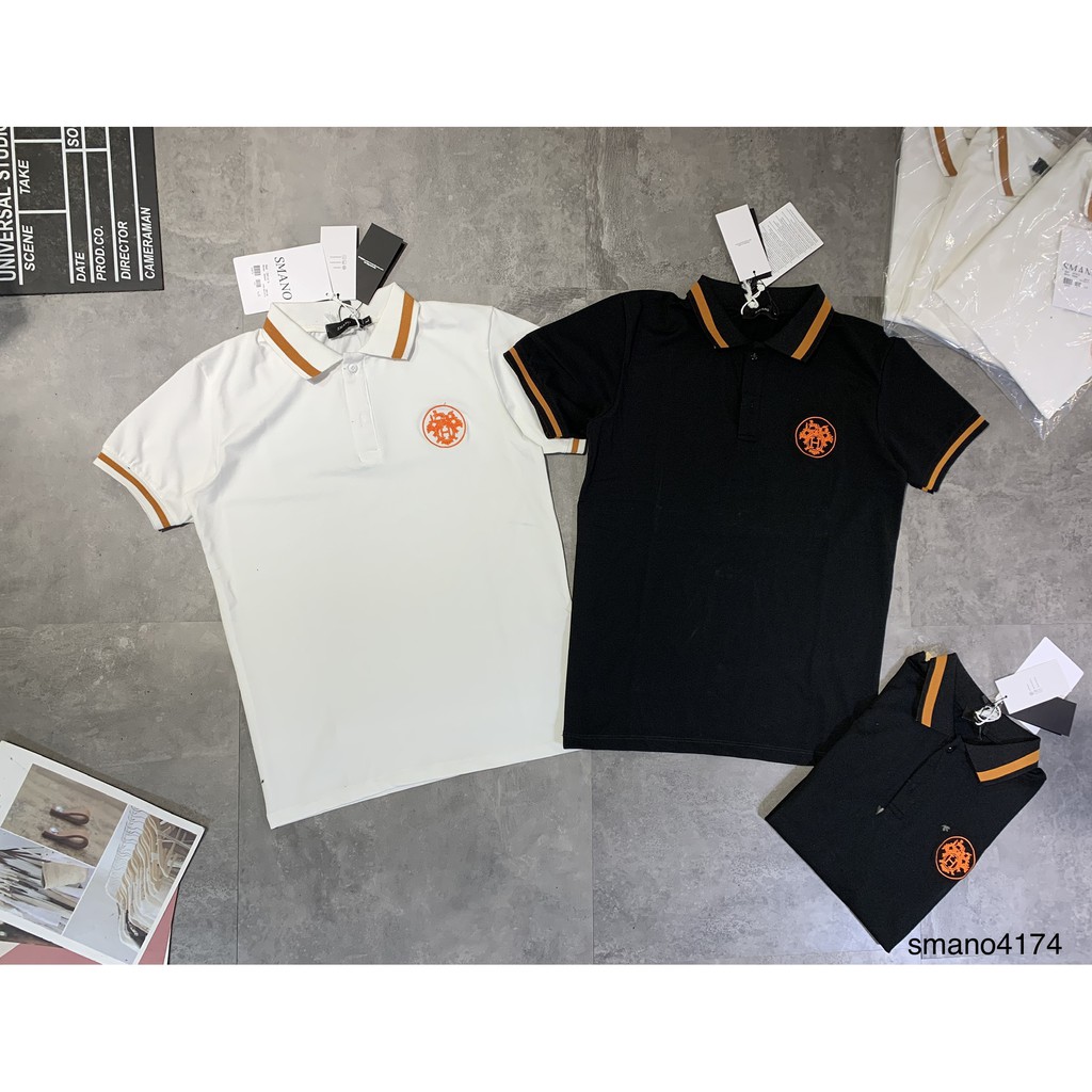 ⭐️HÀNG HIỆU⭐️Áo phông nam hàng hiệu vải cotton có cổ ngắn tay - Áo polo nam mùa hè xuất xịn, chất mát MENSON M-6001 | BigBuy360 - bigbuy360.vn