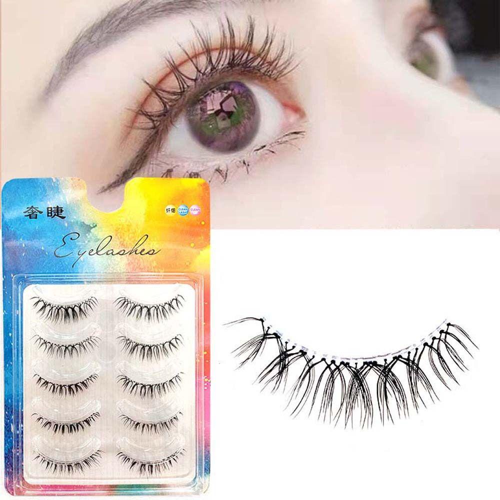 Set 5 Cặp Lông Mi Giả Dày Thời Trang