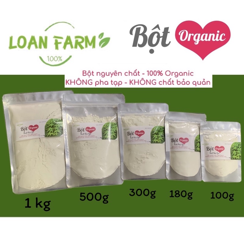 BỘT CÁM GẠO NGUYÊN CHẤT - 100% ORGANIC