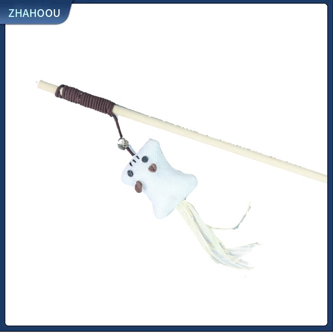 ☃Nhà☃ Vòng Bắt Giấc Mơ Bằng Gỗ + cotton Hình Mèo Hoạt Hình Vui Nhộn