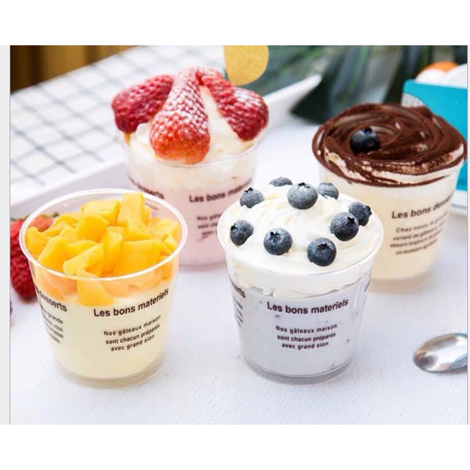 SET 50 HỘP ĐỰNG BÁNH MOUSSE 7770 + NẮP cầu vòm