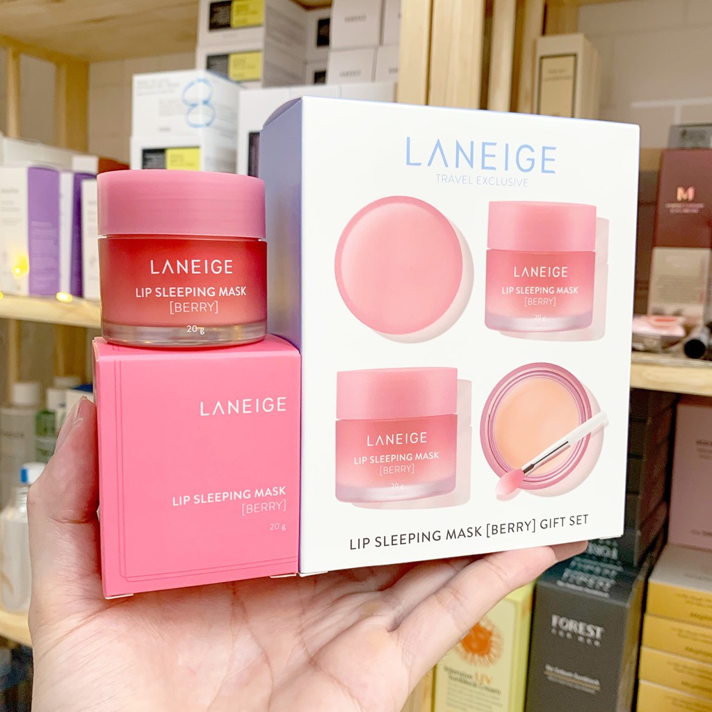 [𝐁𝐞𝐫𝐫𝐲 𝟐𝟎𝐠] Mặt Nạ Ngủ Dành Cho Môi Laneige Lip Sleeping Mask 20G