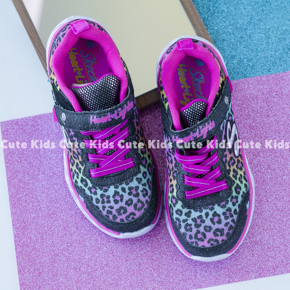 Giày Skechers Timpink-blackmint-blackdom-bacangel-hồnghearlight