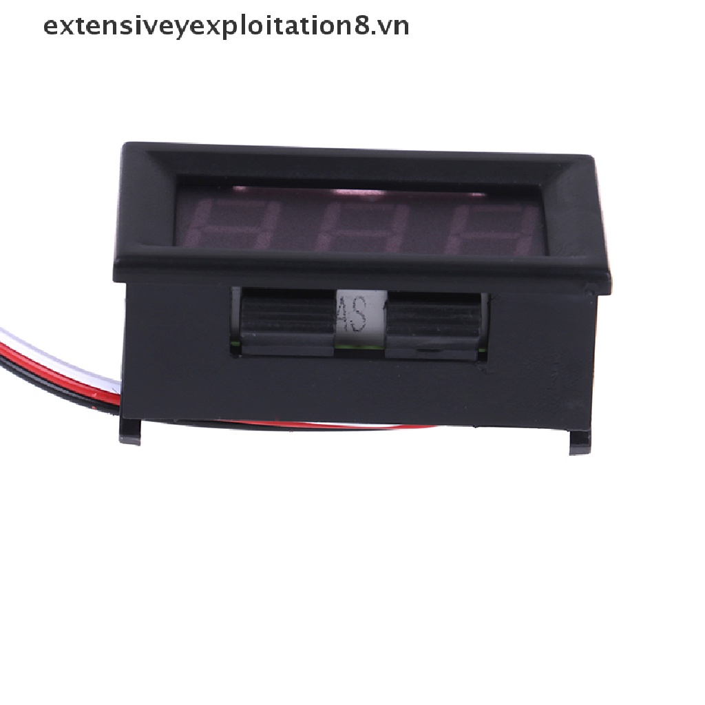 Vôn kế kỹ thuật số DC 0-30V 3 dây có màn hình LED tiện dụng