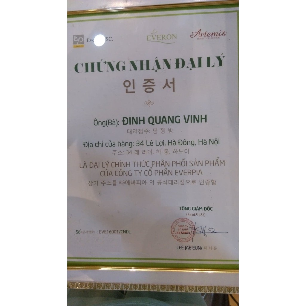 Đệm ngủ Everon - Tấm trải tiện ích chính hãng 5 mẫu loại dày