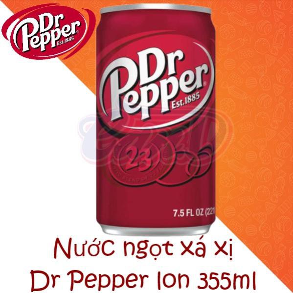 Nước ngọt xá xị Dr Pepper lon 355ml