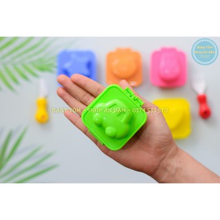 1 Khuôn cơm bento Nhật,khuôn đậu hũ cho bé ăn dặm NPP Baby Tôm