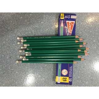 Hộp 12 cây bút chì 2b có đầu tẩy fran